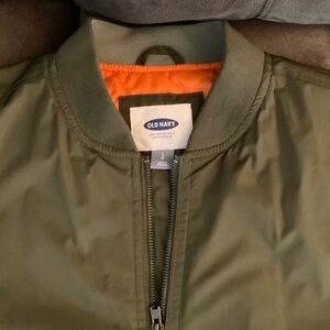 Old Navy Women’s Green Bomber Jacket